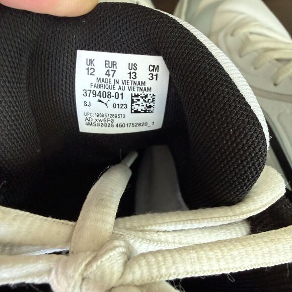 Size 13 - Lamel-O Basketball Shoes Green and White PUMA MB.02 Lo LaMel-O - Picture 7 of 11